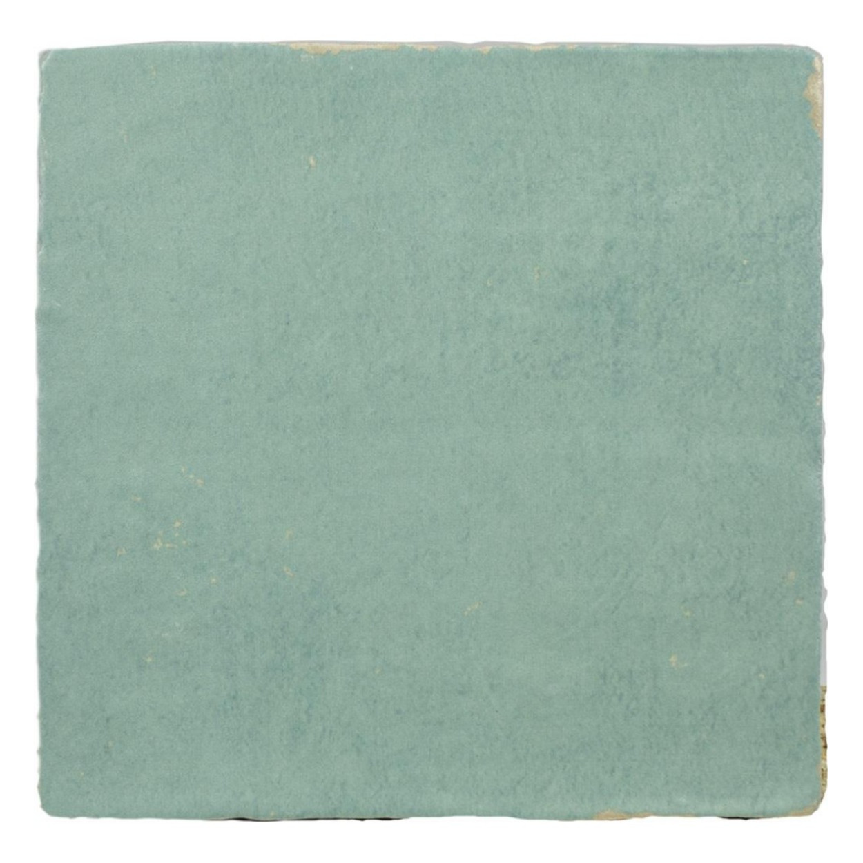 Wandtegel Dutch 13x13cm Vierkant Mat Turquoise